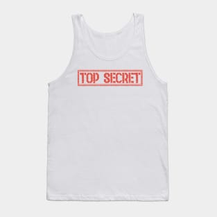 Top Secret patch Tank Top